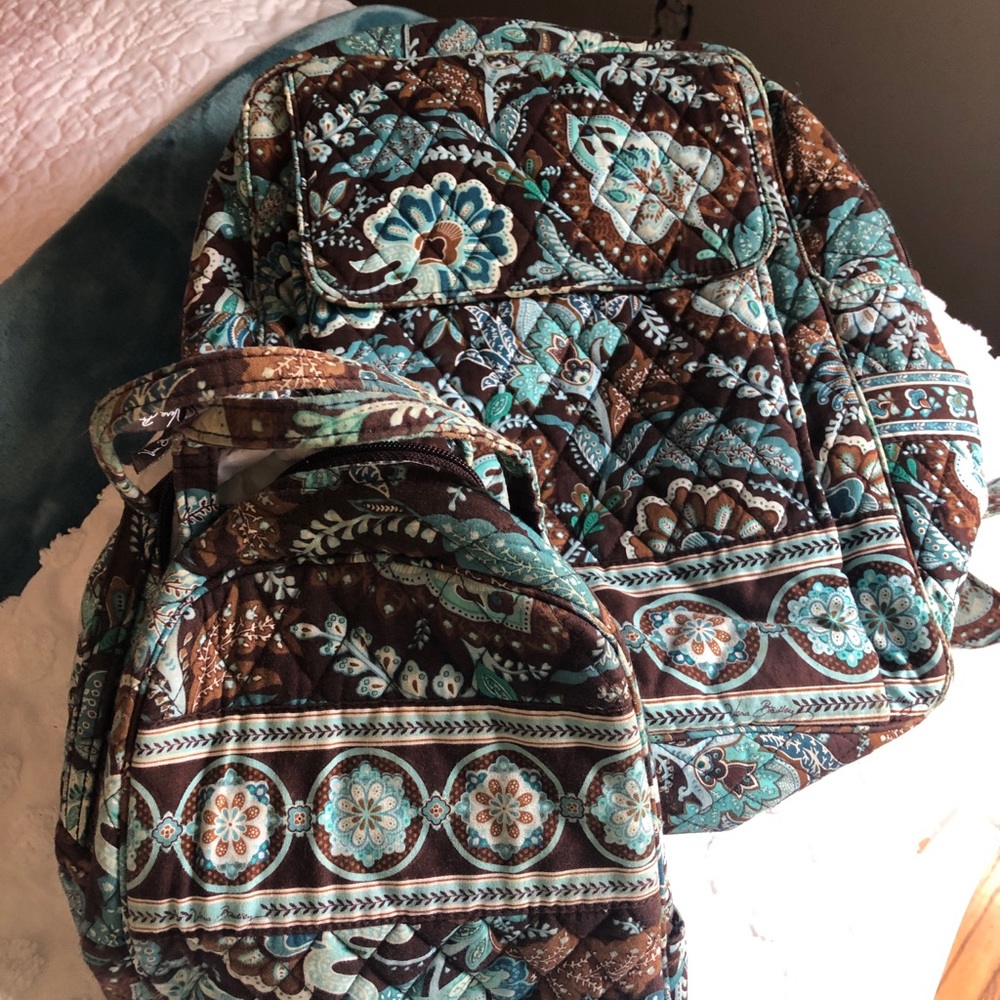 Vera Bradley BUNDLE Backpack & Lunch Box